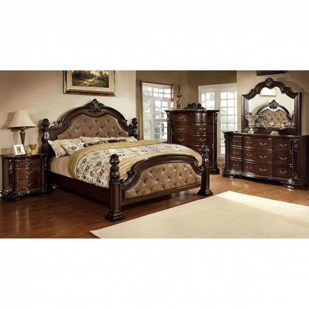 Monte Vista I 5 Pc Set-Chest (Queen Bed + Night Stand + Dresser + Mirror + Chest)